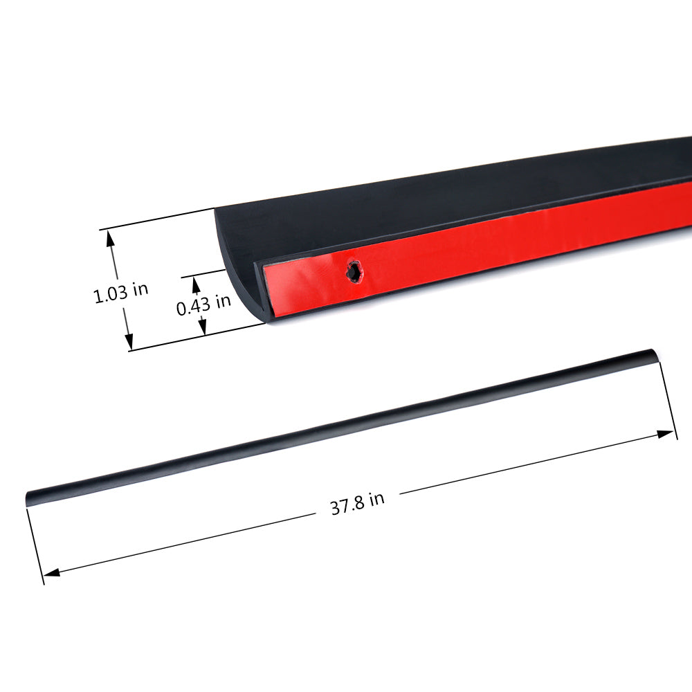 Xprite Replacement Grille Weatherstrip, Top Pins, and Bottom Clips Set for 07-18 Jeep Wrangler JK