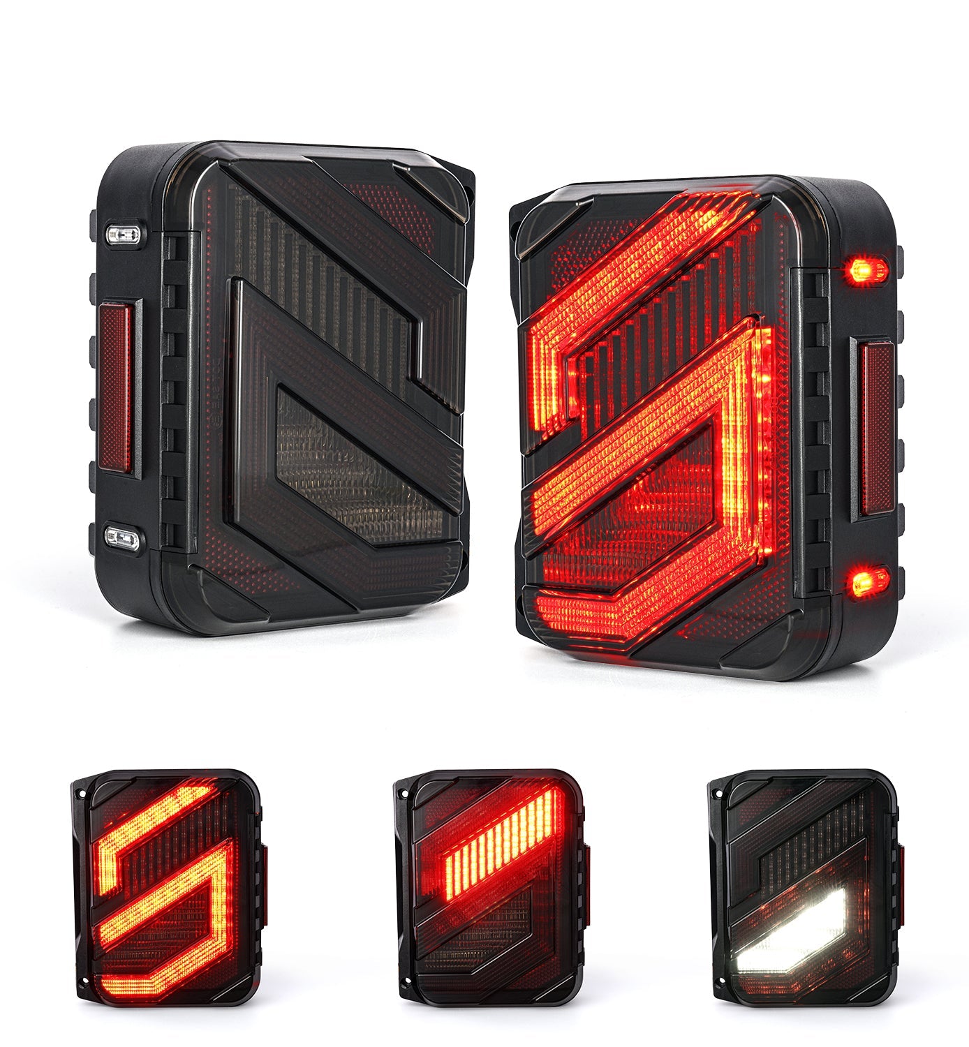 Jeep Wrangler JK Tail Lights | Savage Series