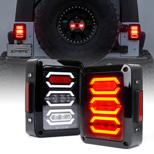 Jeep LED Tail Lights | Diamond Series