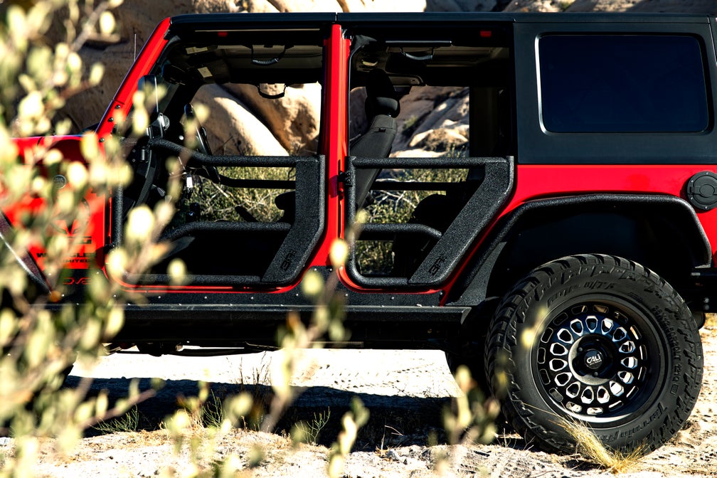 2007-2018 JEEP WRANGLER JK TUBE DOORS REAR, PAIR