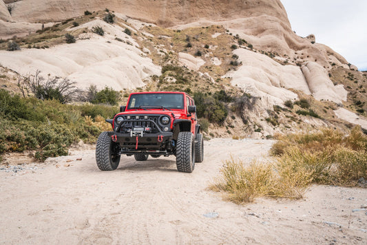 2007-2018 JEEP WRANGLER JK FRONT BUMPER MID-STUBBY