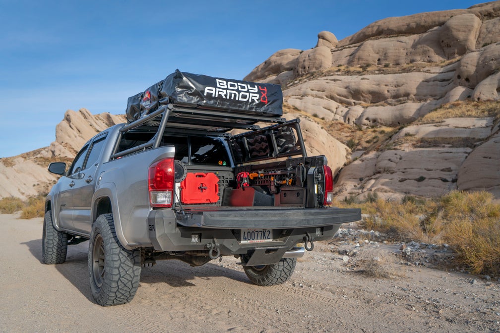 Bed Side Molle System Single Unit Toyota Tacoma 05-23 by Body Armor 4x4