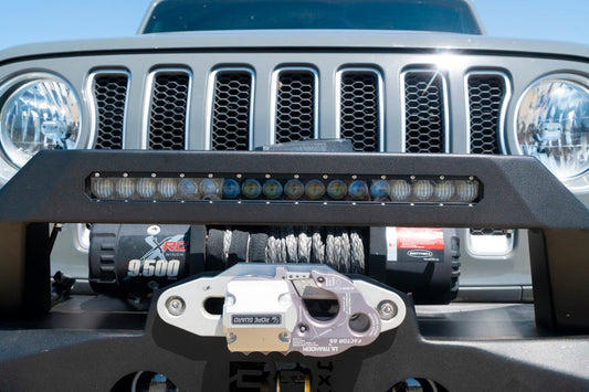 Heavy-Duty Bolt-On Steel Grill Guard for Jeep JL & Gladiator JT
