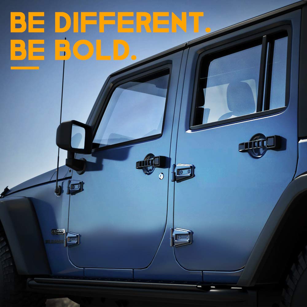 Jeep Wrangler JK Aluminum Door Handle | Storm Series