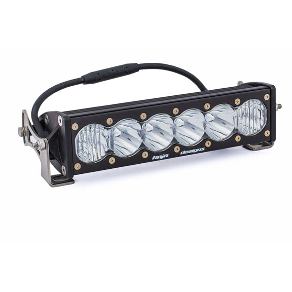OnX6+ Straight LED Light Bar 10 Inch, Driving/Combo, Clear by Baja Designs