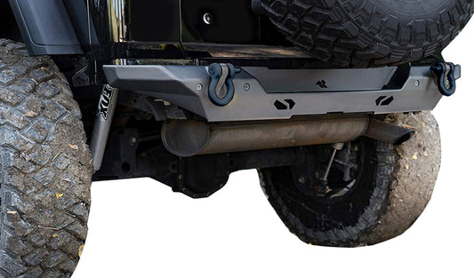 XOR Rear Bumper W/O Tire Carrier Jeep Wrangle JK 07-18 by Rugged Ridge