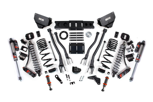 4 Inch Lift Kit w/ 4-Link | FOX 2.5 Coil-Over Conversion - Performance Elite | Ram 2500 (14-18) 4WD | Diesel