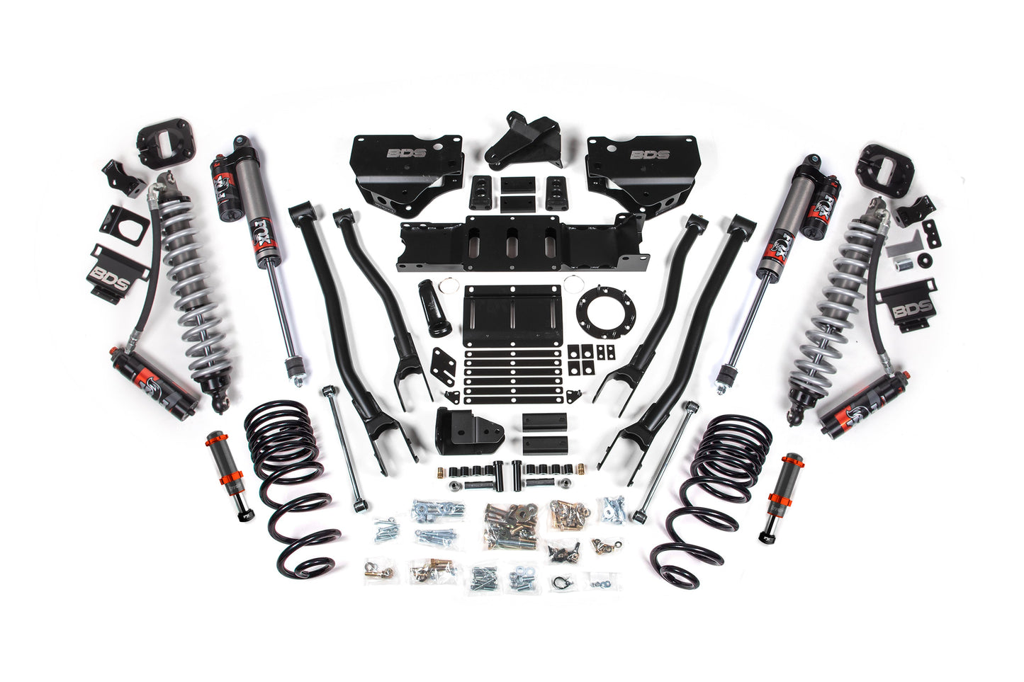 4 Inch Lift Kit w/ 4-Link | FOX 2.5 Coil-Over Conversion - Performance Elite | Ram 2500 (19-24) 4WD | Diesel