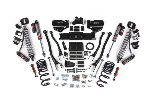 4 Inch Lift Kit w/ 4-Link | FOX 2.5 Coil-Over Conversion - Performance Elite | Ram 2500 (19-24) 4WD | Diesel