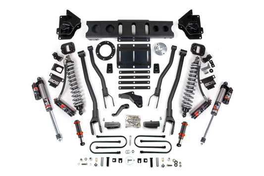 4 Inch Lift Kit w/ 4-Link | FOX 2.5 Coil-Over Conversion - Performance Elite | Ram 3500 (13-18) 4WD | Diesel
