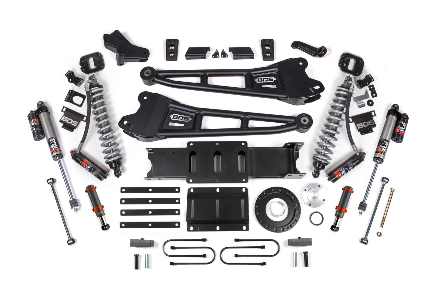 4 Inch Lift Kit w/ Radius Arm | FOX 2.5 Coil-Over Conversion - Performance Elite | Ram 3500 (13-18) 4WD | Diesel