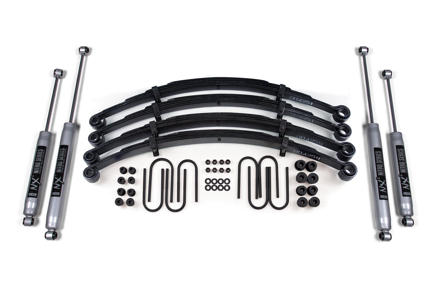 BDS Suspension 2.5 Inch Lift Kit for Jeep CJ5 CJ7 Models 1982-1986