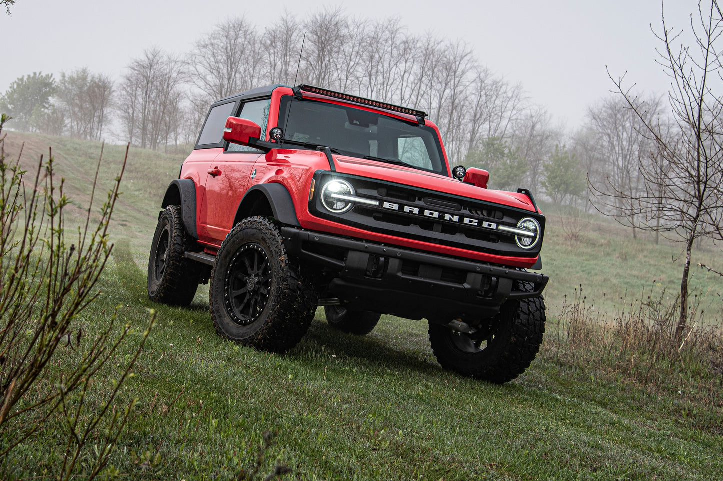 4 Inch Lift Kit | Ford Bronco (21-25) with Base Shock Package