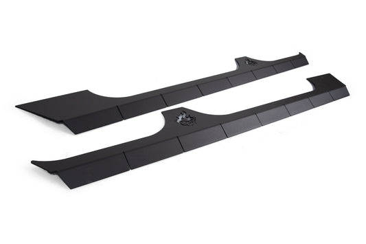 Rocker Body Cladding - Aluminum Jeep Wrangler JK 4 Door 07-18 by CrawlTek Revolution