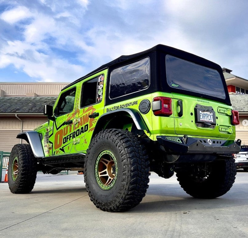 Blaze Rear Bumper - w/o Lightbar cutout | Jeep Wrangler JL