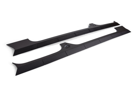 Rocker Body Cladding- Aluminum Jeep Wrangler JL 4 Door 18-25 by CrawlTek Revolution