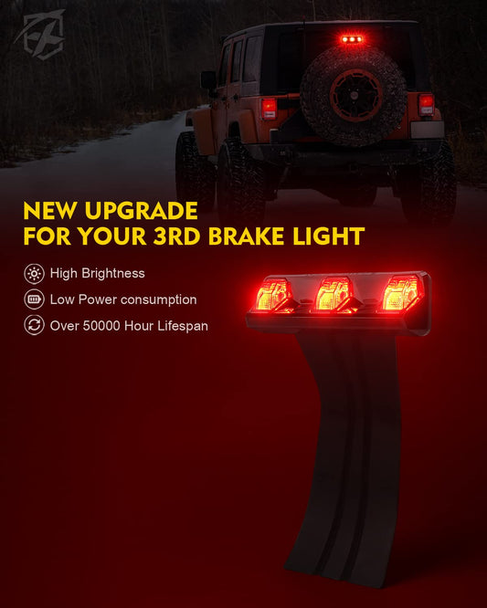 LED Third Brake Light for Jeep Wrangler JK