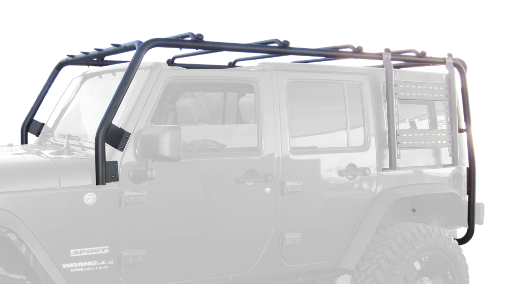 Heavy Duty Steel Roof Rack for 2007-2018 Jeep Wrangler JK 4-Door