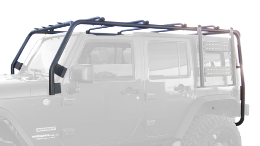 Heavy Duty Steel Roof Rack for 2007-2018 Jeep Wrangler JK 4-Door
