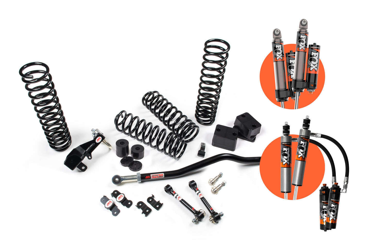 JKS J-Venture 2.5-Inch Lift Kit for Jeep Wrangler JK 2-Door