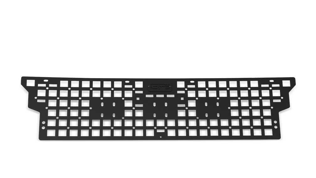 Rugged Jeep Gladiator JT Front Bed MOLLE Panel System for Gear Storage