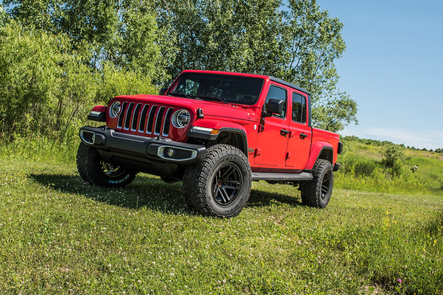 BDS 2-Inch Suspension Leveling Kit for Jeep Gladiator JT 2020-2025