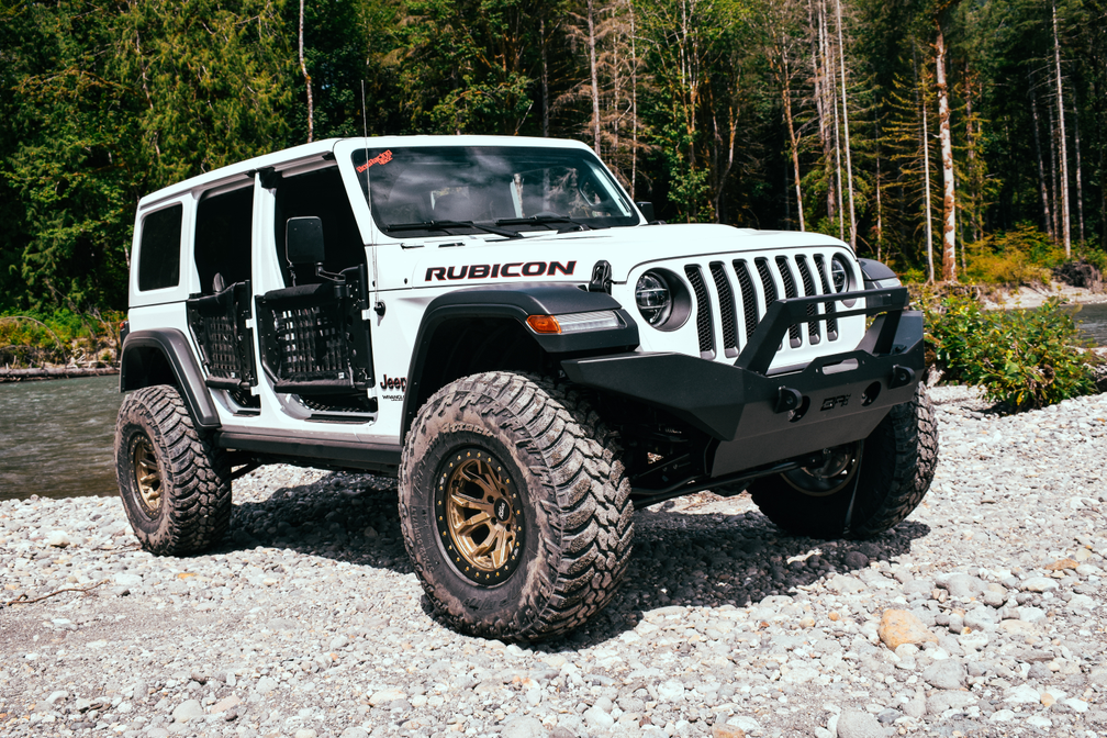 Rugged Steel Trail Doors for Jeep Wrangler JL Gladiator JT Rear Pair