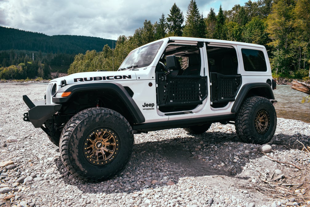 Rugged Steel Trail Doors for Jeep Wrangler JL Gladiator JT Rear Pair