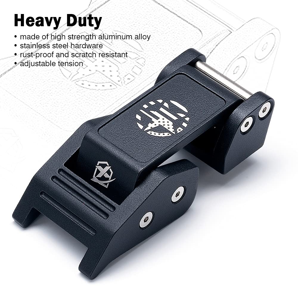 Jeep Wrangler Aluminum Hood Latch with Star