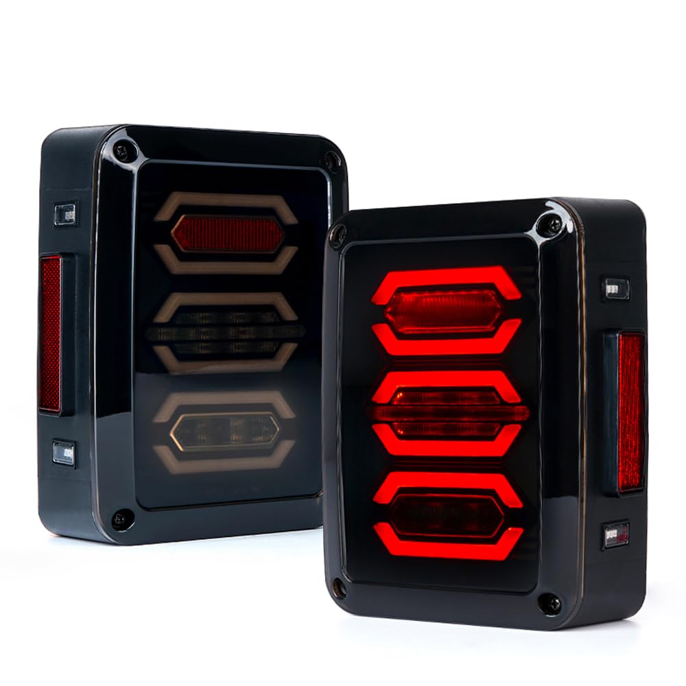 Jeep LED Tail Lights | Diamond Series