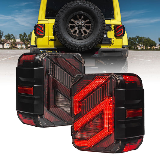 Jeep Wrangler JK Tail Lights | Savage Series