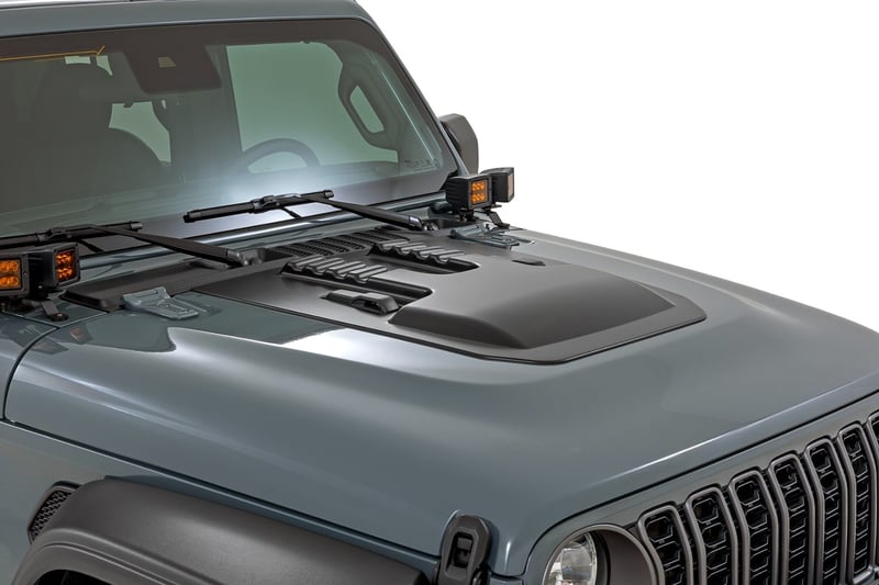Hood Scoop | Jeep Gladiator JT/Wrangler JL 4WD (2018-2025)