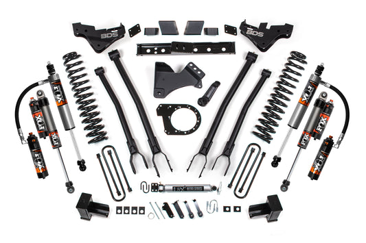 7 Inch Lift Kit w/ 4-Link | Ford F350 Super Duty DRW (23-26) 4WD | Diesel