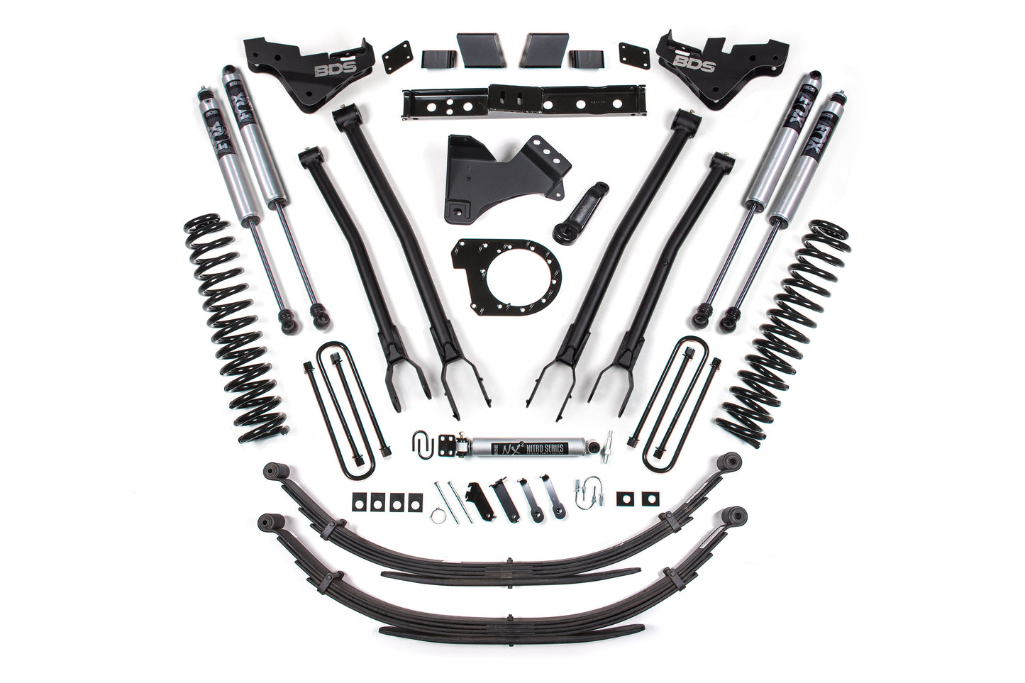 7 Inch Lift Kit w/ 4-Link | Ford F250/F350 Super Duty (23-26) 4WD | Diesel