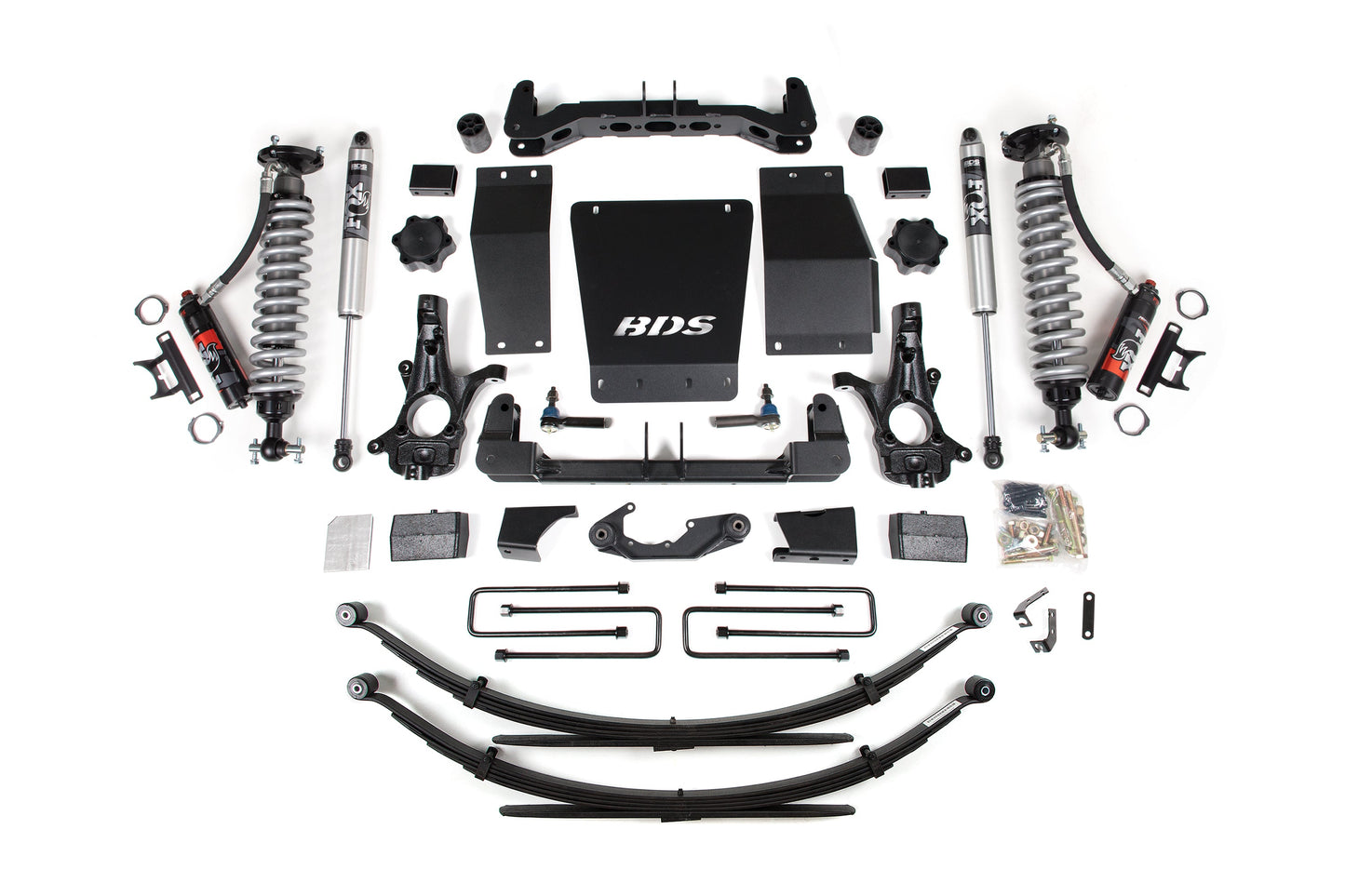 4 Inch Lift Kit | FOX 2.5 Performance Elite Coil-Over | Chevy Silverado or GMC Sierra 1500 (14-18) 4WD