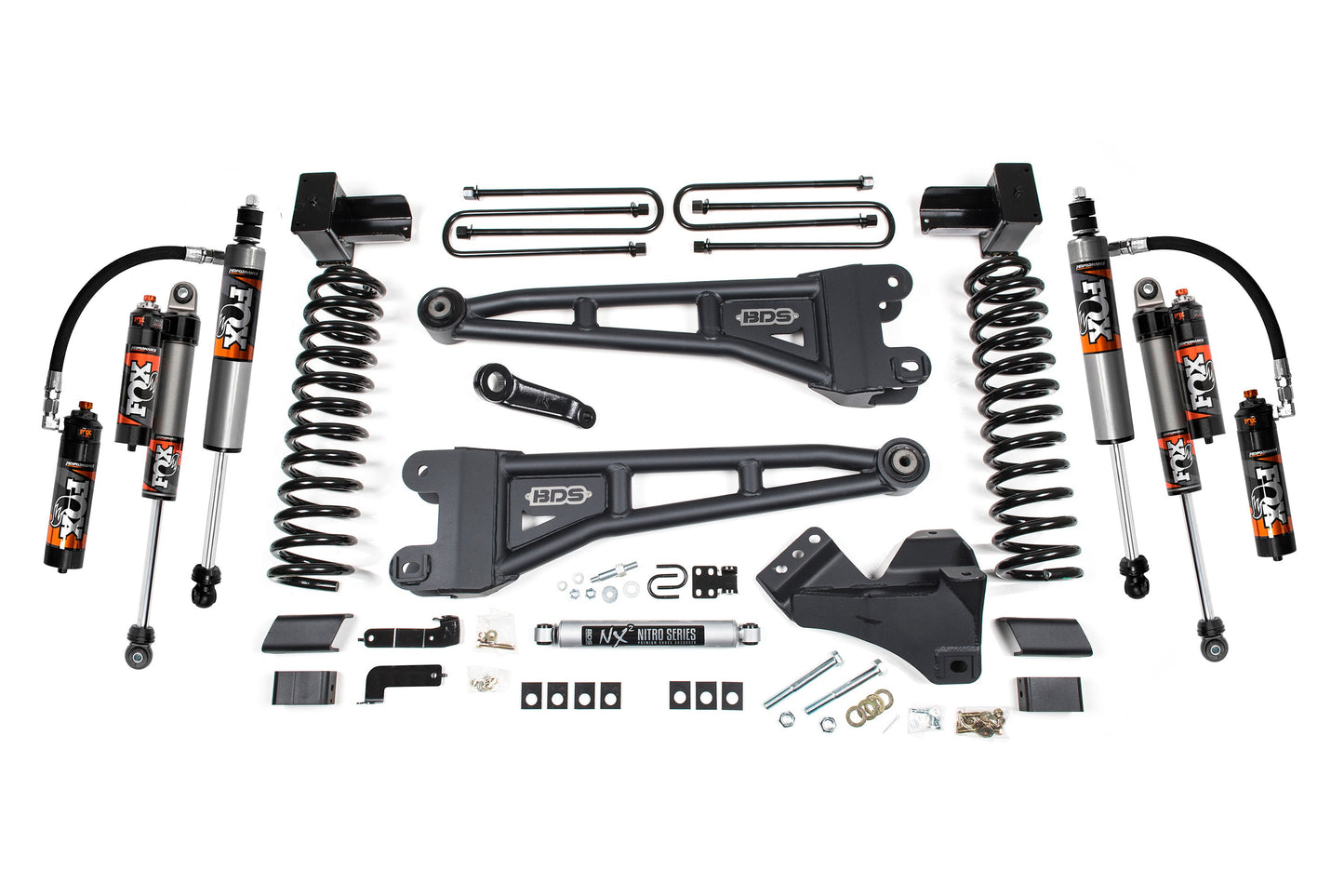 4 Inch Lift Kit w/ Radius Arm | Ford F250/F350 Super Duty (17-19) 4WD | Gas