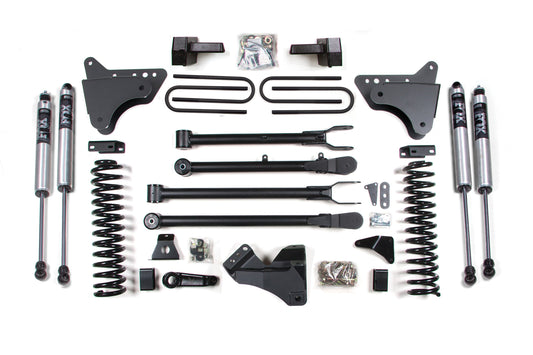 6 Inch Lift Kit w/ 4-Link | Ford F250/F350 Super Duty (05-07) 4WD | Gas