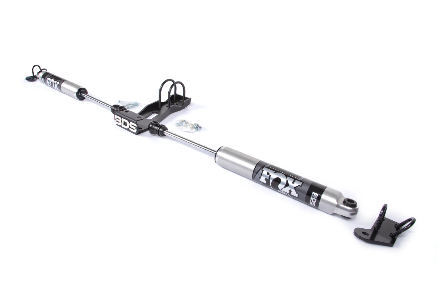 Dual Steering Stabilizer Kit W/ Fox 2.0 Performance Shocks Jeep Wrangler TJ 97-06, Cherokee XJ 84-01, Grand Cherokee ZJ 93-98