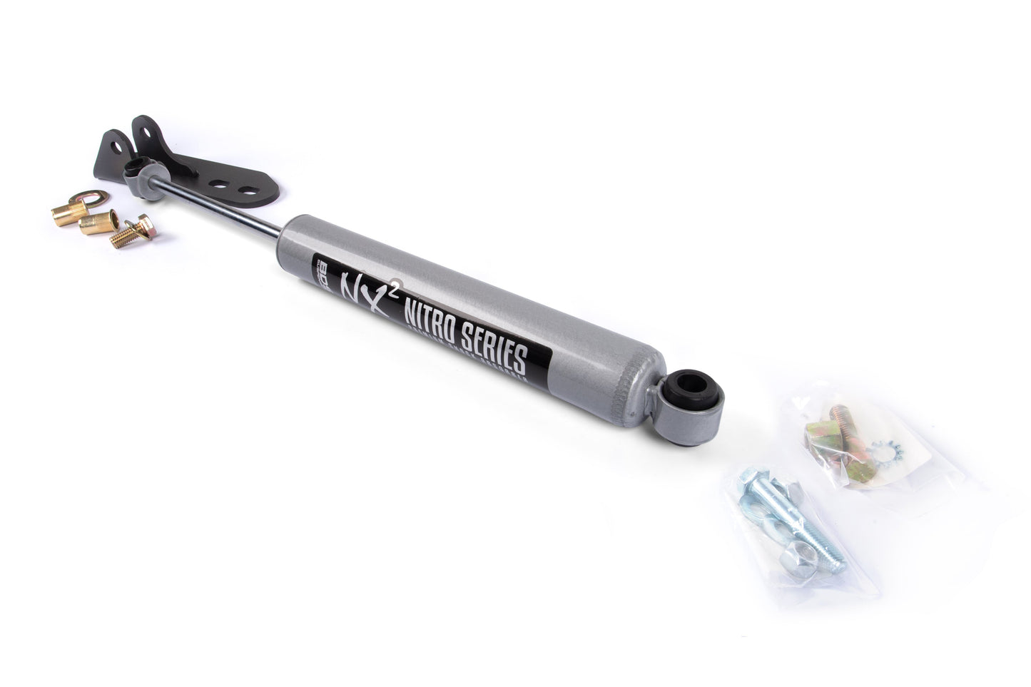 Single Steering Stabilizer Kit w/ NX2 Shock | Chevy Silverado & GMC Sierra 2500/3500HD (16-26) 4WD