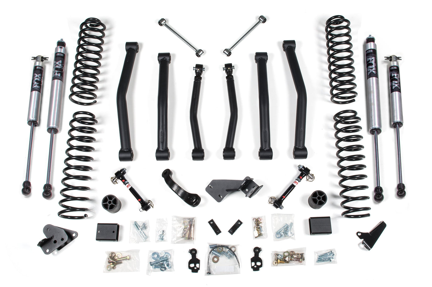 4.5 Inch Lift Kit Jeep Wrangler JK 4-Door 07-11 by BDS Suspension