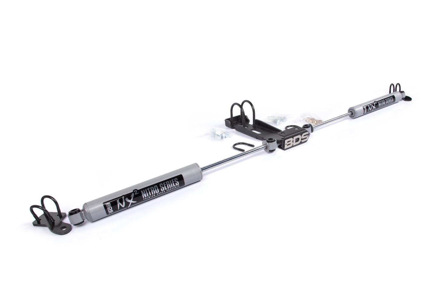 Dual Steering Stabilizer Kit W/ NX2 Shocks | Jeep Wrangler JL (18-25) and Gladiator JT (21-25)
