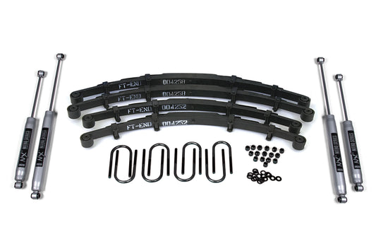 2.5 Inch Lift Kit Jeep CJ5/CJ6 69-71 by BDS Suspension