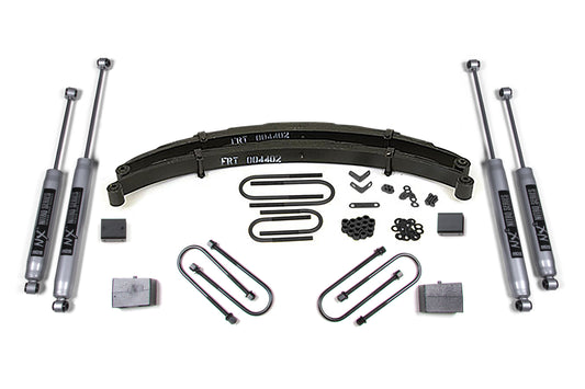 BDS 4-Inch Lift Kit: Jeep Cherokee SJ, Wagoneer, J10/J20 (74-89)