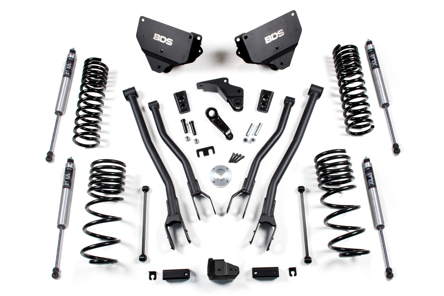 4 Inch Lift Kit w/ 4-Link | Ram 2500 (14-18) 4WD | Gas