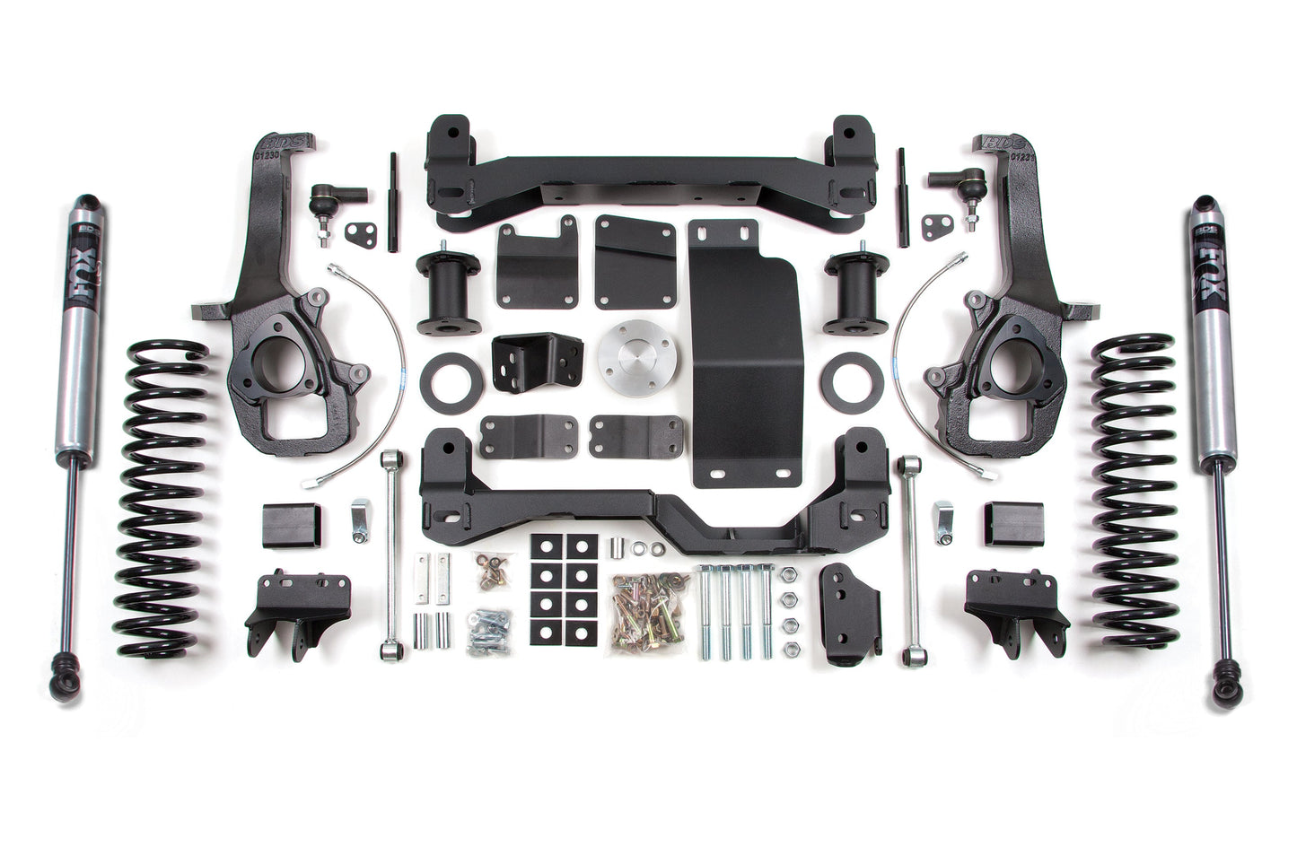 BDS 6-Inch Lift Kit: 2012 Dodge Ram 1500 4WD Enhanced Performance, 37-inch Tires
