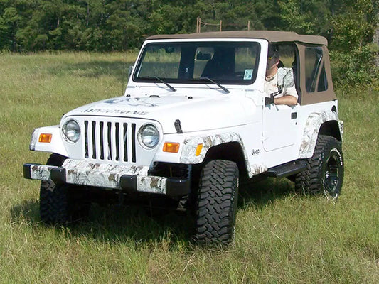 4" Lift Kit W/ Shadow Shocks Jeep Wrangler 4 or 6 cyl 03-06 by Superlift