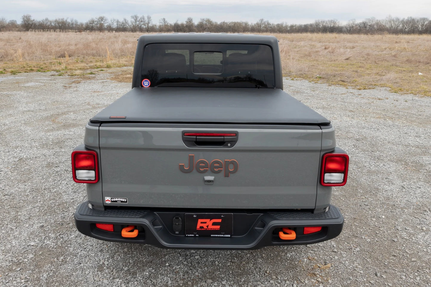 Soft Roll Up Bed Cover 5 Bed Jeep Gladiator JT 4WD 20-25 by Rough Country