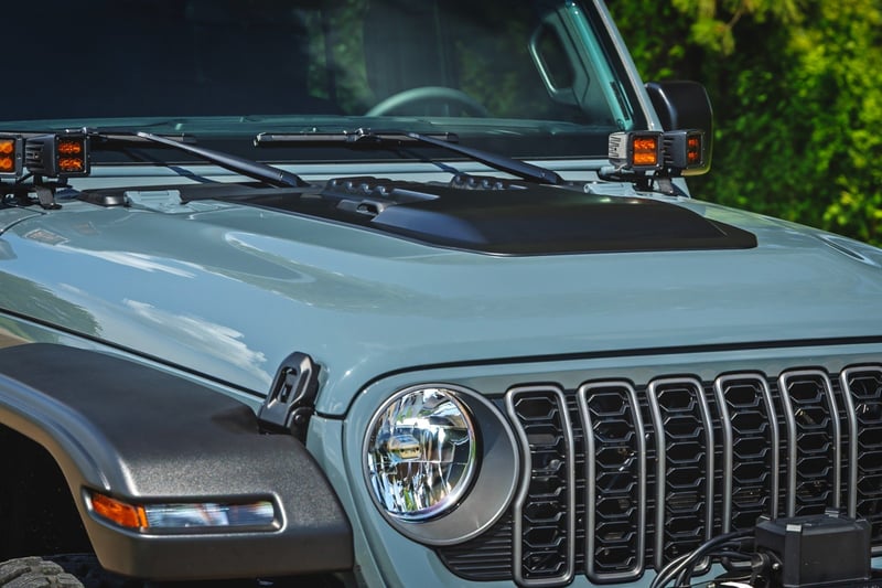 Hood Scoop | Jeep Gladiator JT/Wrangler JL 4WD (2018-2025)