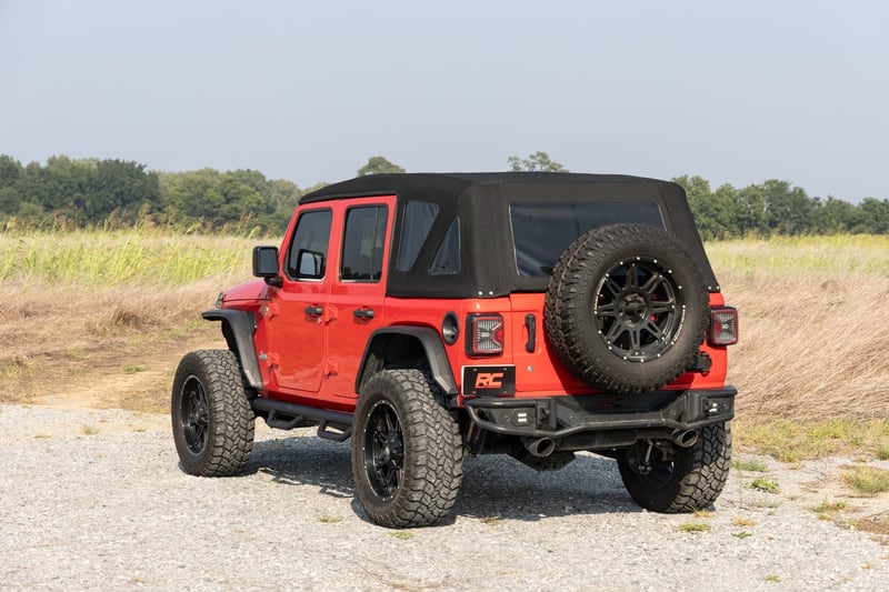 Nerf Steps | Wheel to Wheel | 4 Door | Jeep Wrangler Unlimited 4WD (18-25)