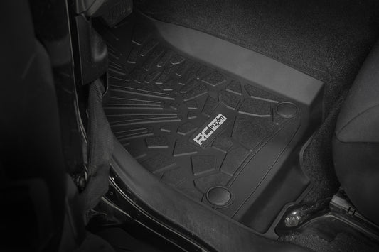 Flex Fit Floor Mats FR | 2 Door | Jeep Wrangler JL 4WD (2018-2025)